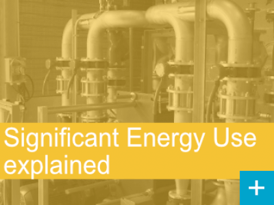 Significant Energy Use explained